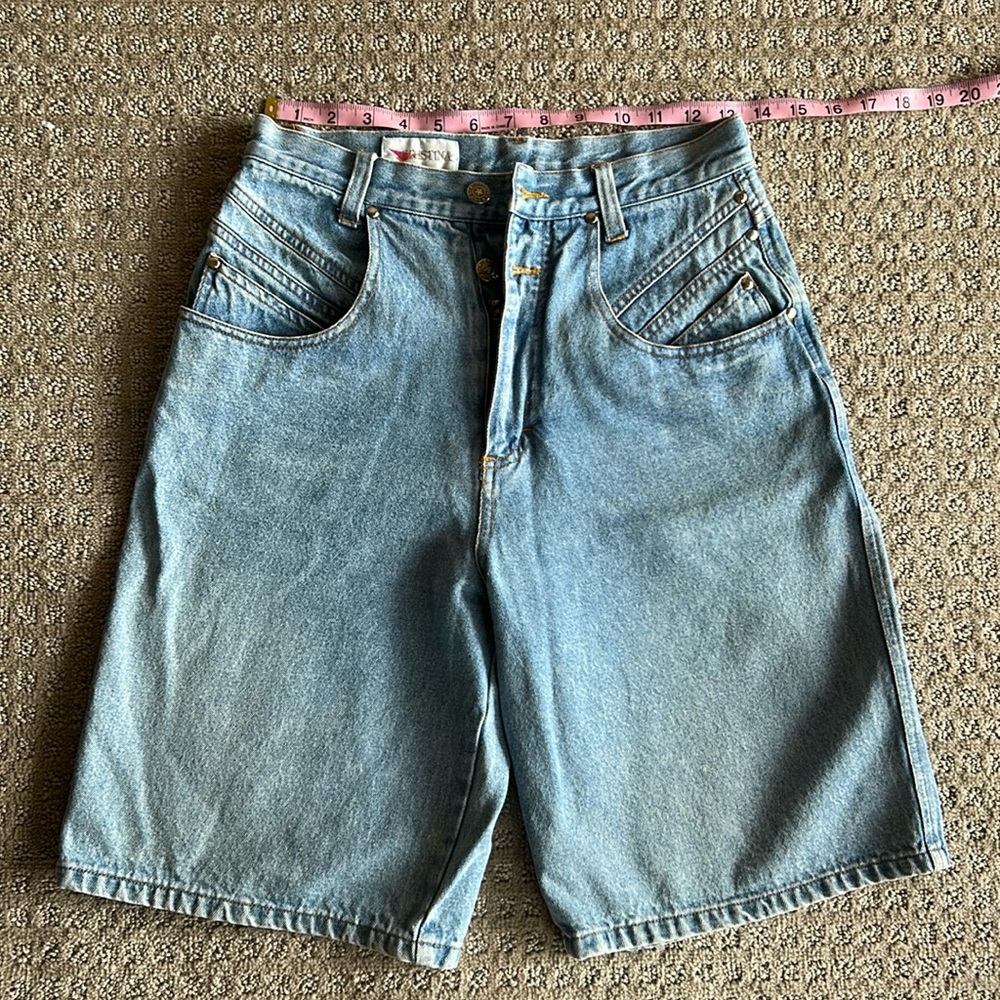 Vintage Cristina Denim High Rise Jorts